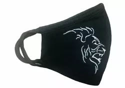 Вышитая защитная маска Лев